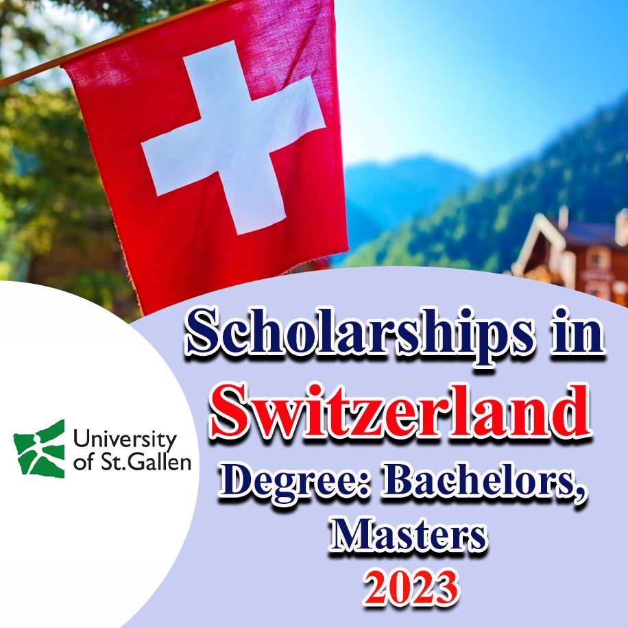 Excellence Scholarships of the University of St. Gallen 2023