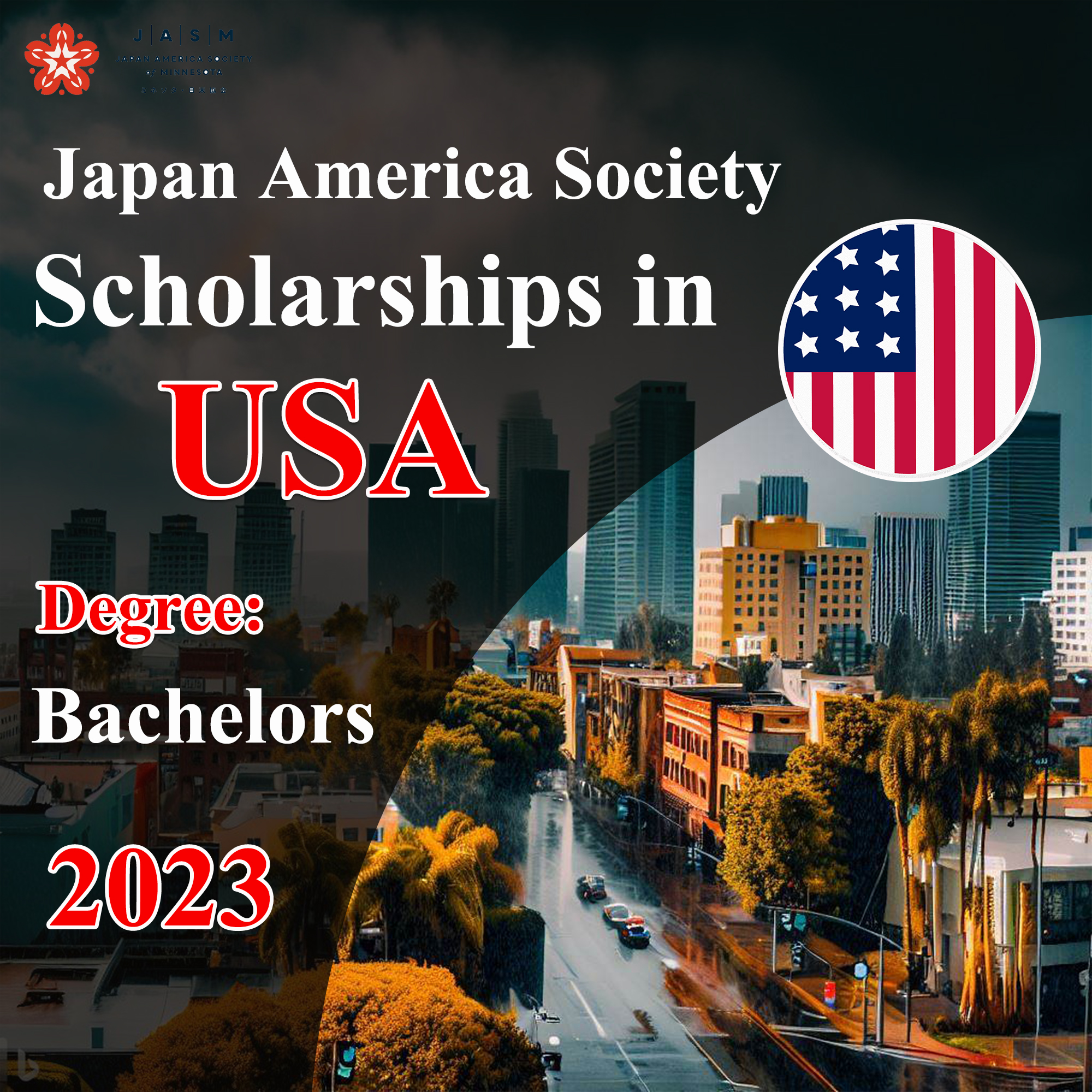 Japan America Society of Minnesota (JASM) Mondale Scholarship 2023
