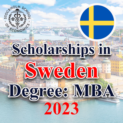 Stockholm School of Economics – SSE MBA Scholarship 2023